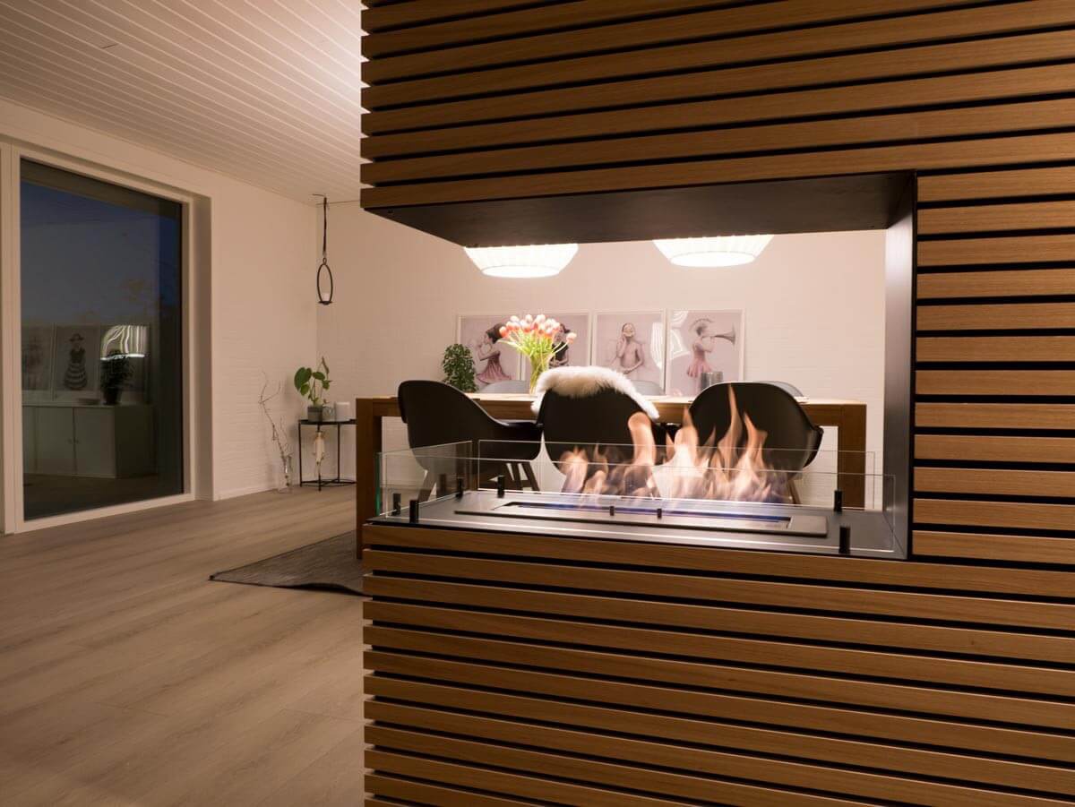 Biohaarden als een deel van uw interieur Een biohaard is de beste oplossing voor uw woning