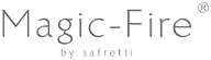 Magic Fire logo - waterdamp haarden