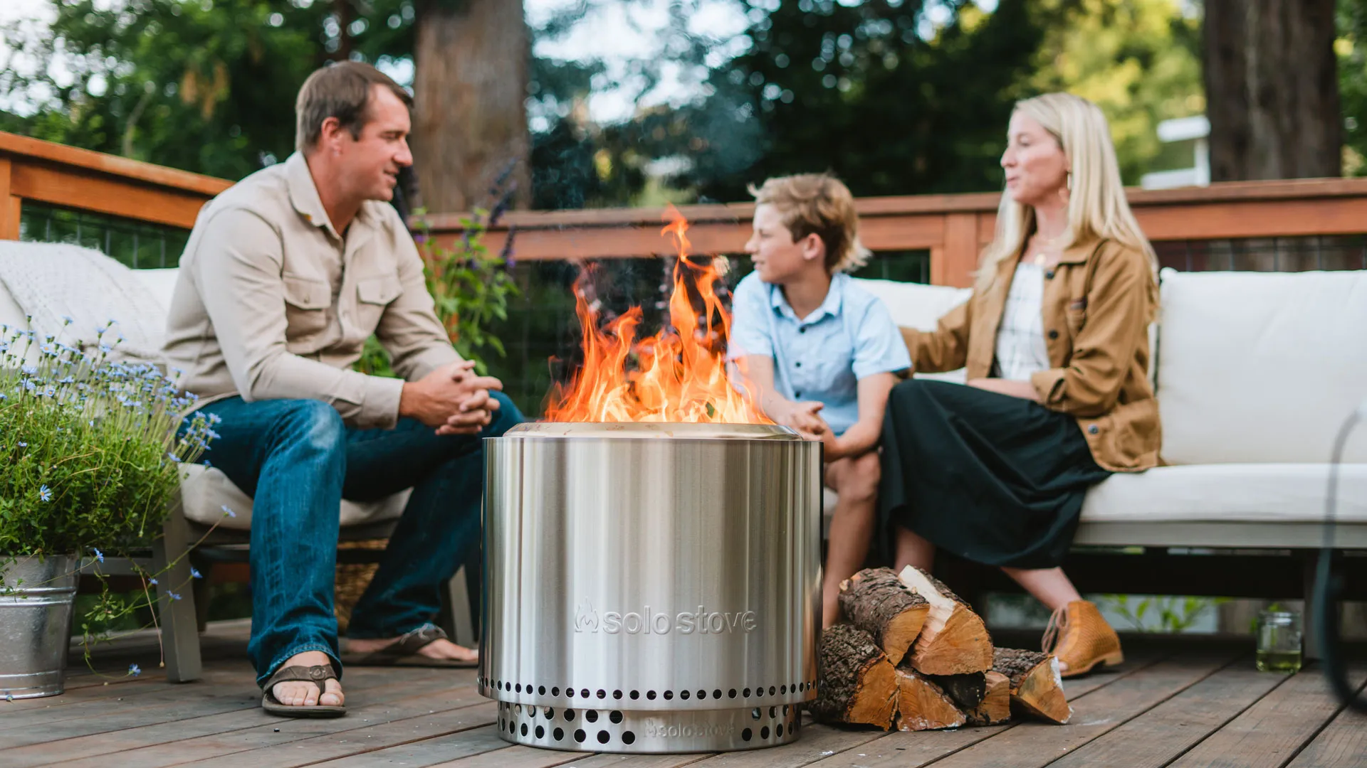 Rookvrije Solo Stove vuurkorf van staal