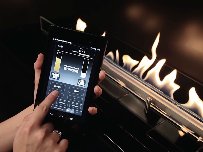 Bioethanol haard remote