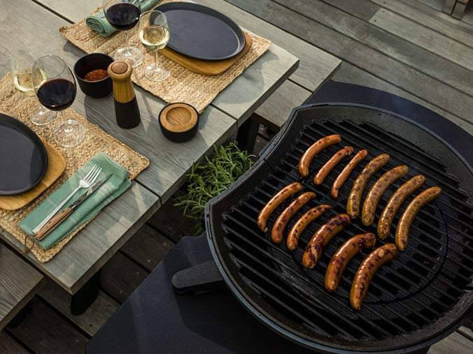 Gasbarbecue om te koken