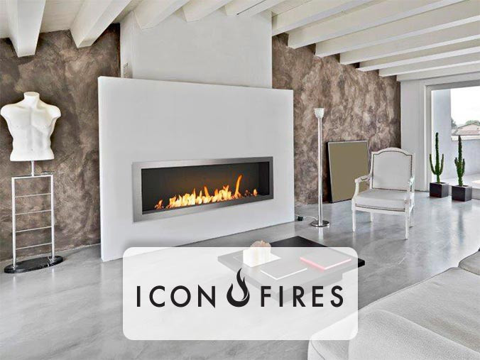 Icon Fires haard bioethanol
