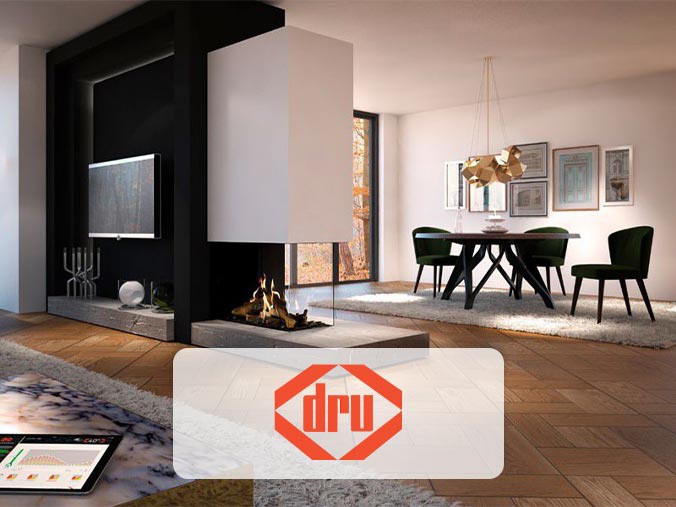 DRU gas haarden logo