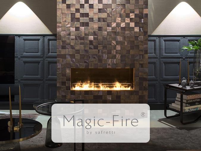 Magic Fire waterdamp haard
