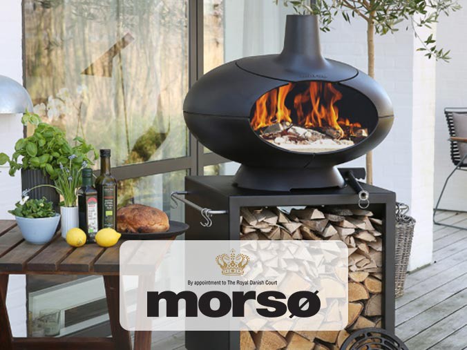 Morso buiten haard logo
