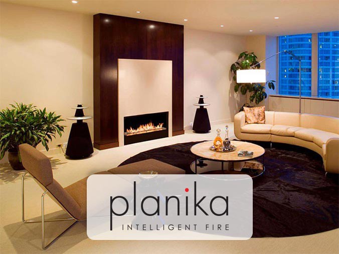 Planika Fire haarden logo