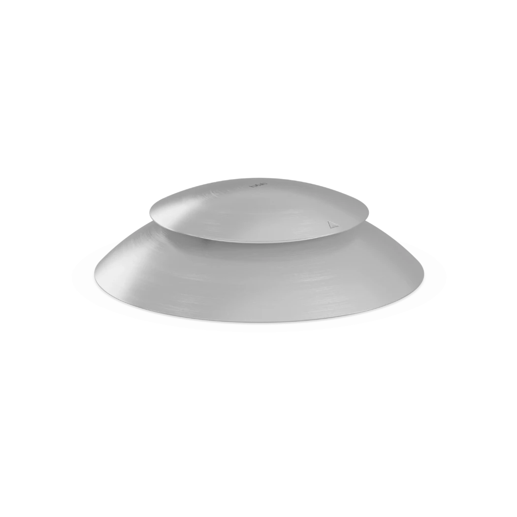 Moon 45 Låg | Höfats | Accessoires voor een vuurkorf | Geborsteld staal afbeelding 1