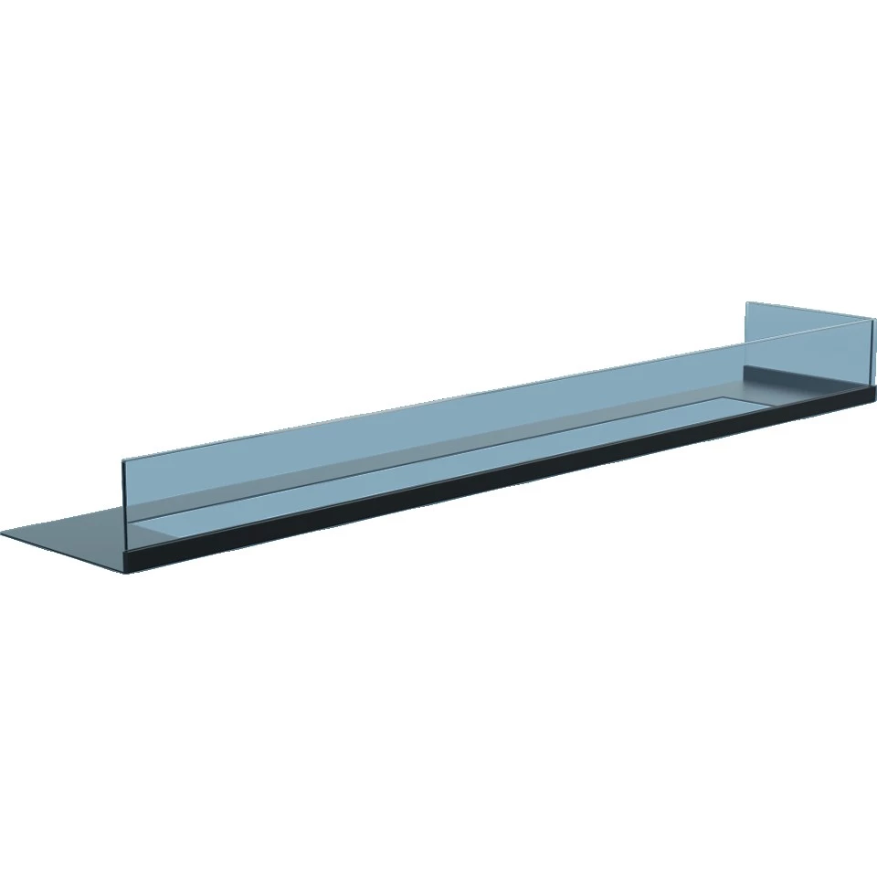 Glas voor hoekhaard - 120 cm rechts | Bioethanolhaard-shop.nl | Accessoires voor een bio-ethanol haard