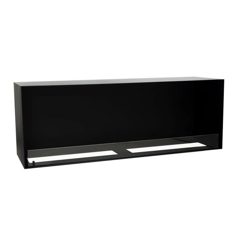Foco One 1400 Double | Foco | 1-zijdige inbouw bio-ethanol haard | Zwart afbeelding 1