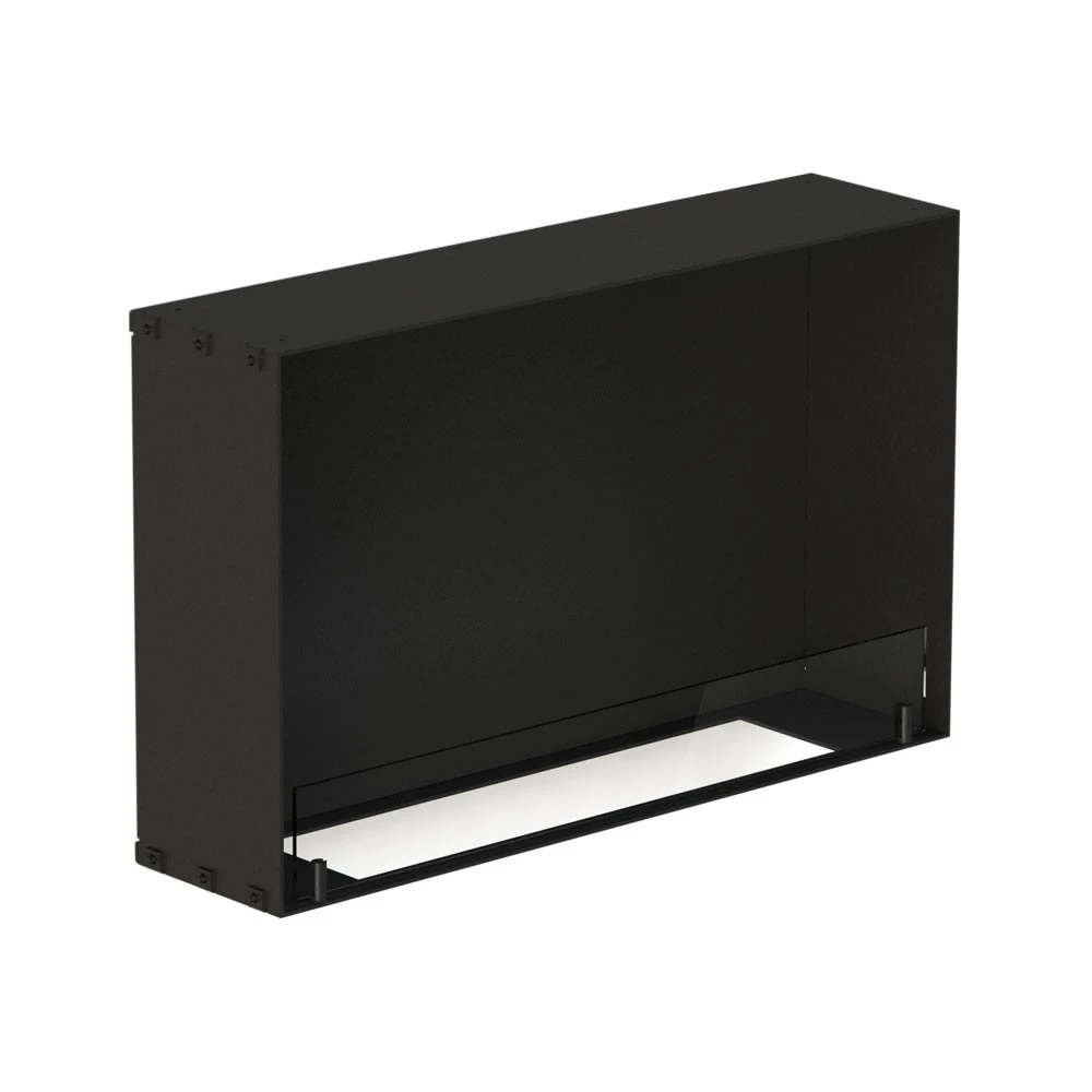 Foco One 800 Slim | Foco | 1-zijdige inbouw bio-ethanol haard | Zwart afbeelding 1