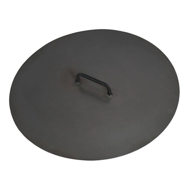 Ronde deksel voor vuurkorf Cook King  | Bioethanolhaard-shop.nl | Accessoires voor een vuurkorf