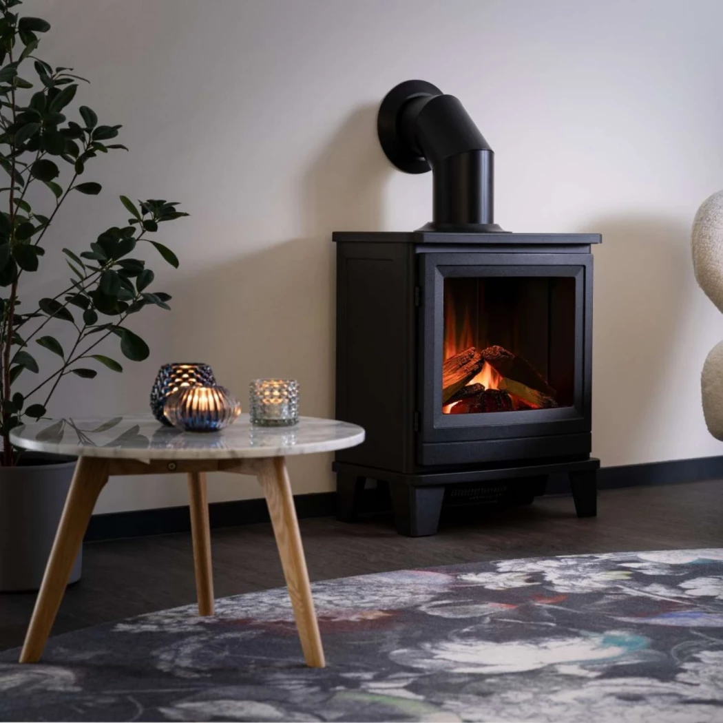 Trimline Horizon Vrijstaande Elektrische Haard – Elegant Design en Effectieve Verwarming