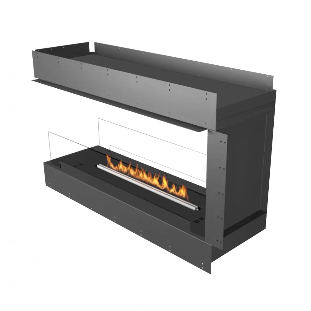 Forma 1200 Room Divider | Planika Fires | kamerverdeler haard | driezijdige haard | bioethanol haard