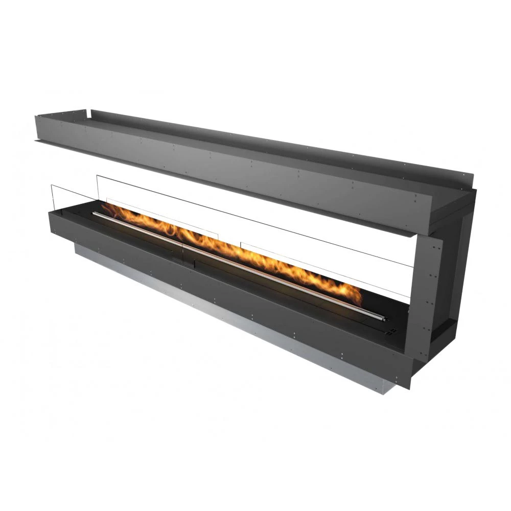 Forma 2700 Room Divider | Planika Fires | kamerverdeler haard | driezijdige haard | bioethanol haard
