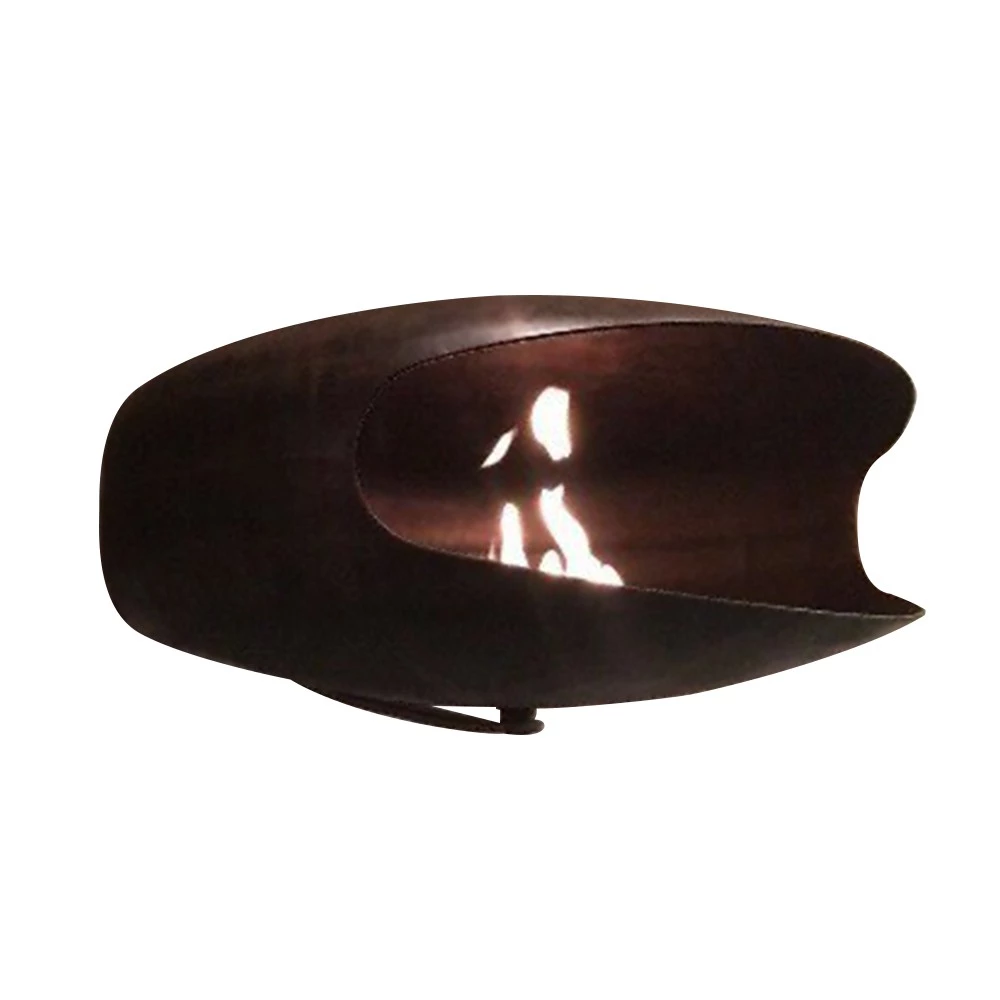 Hein & Haugaard UFO bio-ethanol wandhaard | Hein & Haugaard | Hangende bio-ethanol haard | Oxide , Zwart , Staal afbeelding