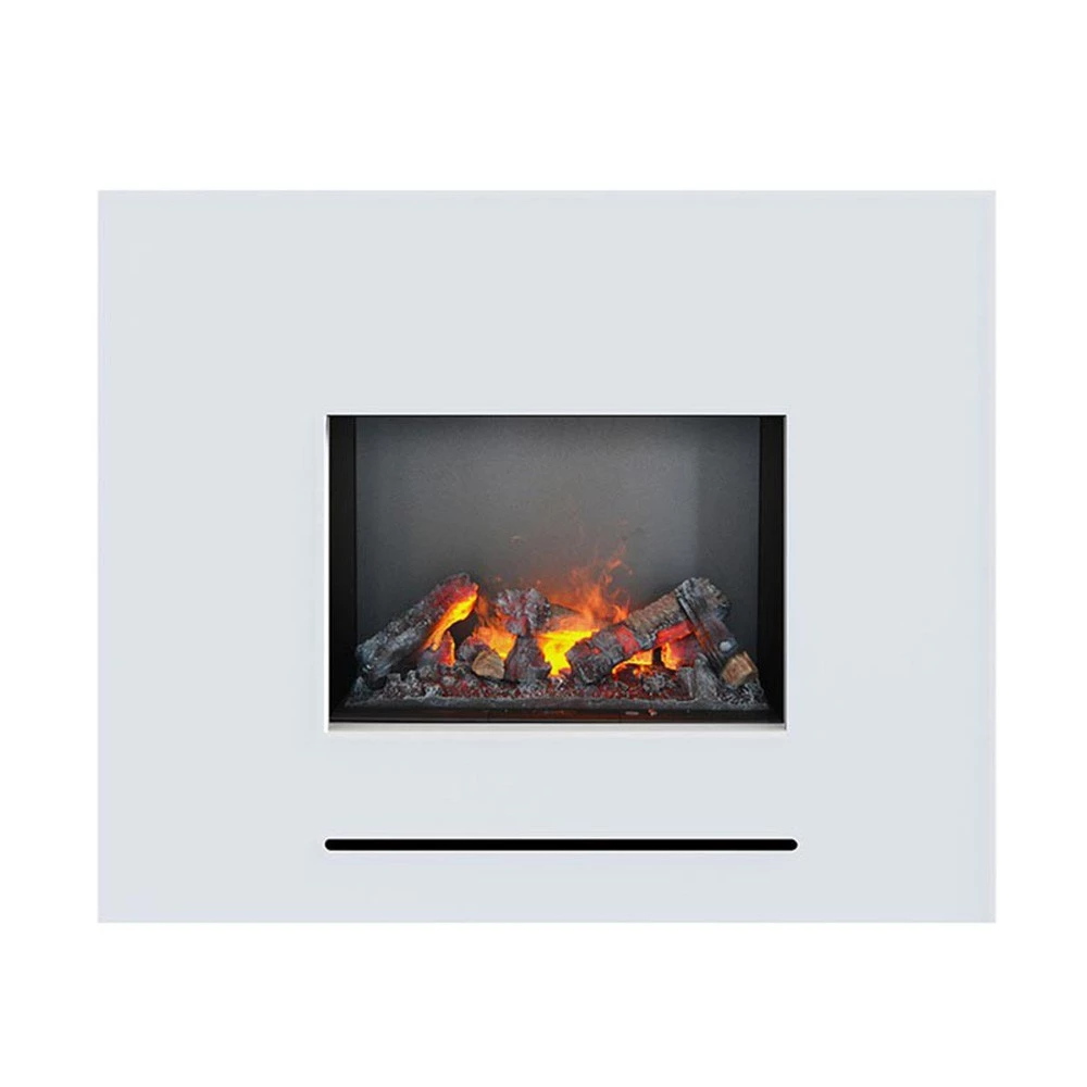 Glow Fire Lessing - Engine 56-600 | Vrijstaande waterdamphaard met verwarming - 90 cm x 110 cm x 35 cm afbeelding