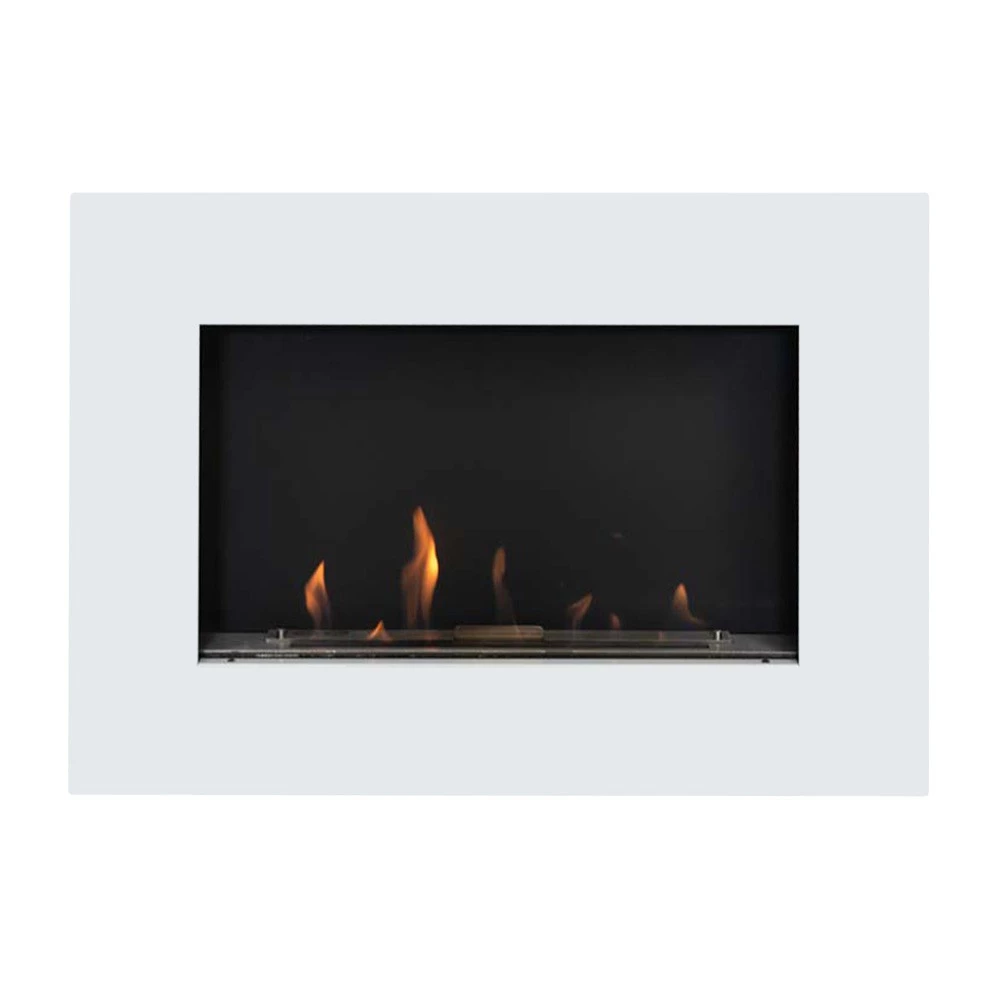 Murus 800 - Glossy White | ScandiFlames | Hangende bio-ethanol haard | Wit afbeelding 1
