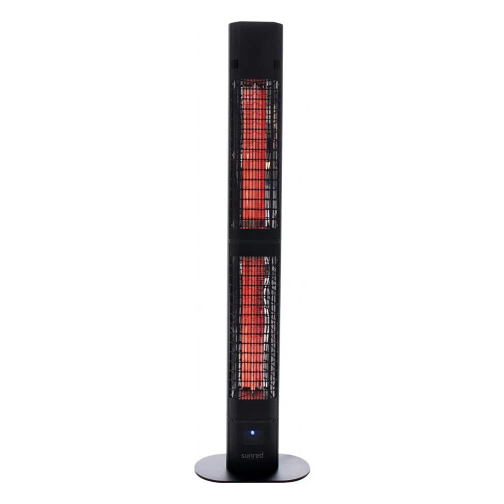 Royal Diamond Dark staande terrasverwarmer  | Bioethanolhaard-shop.nl | Vrijstaande elektrische terrasverwarmer