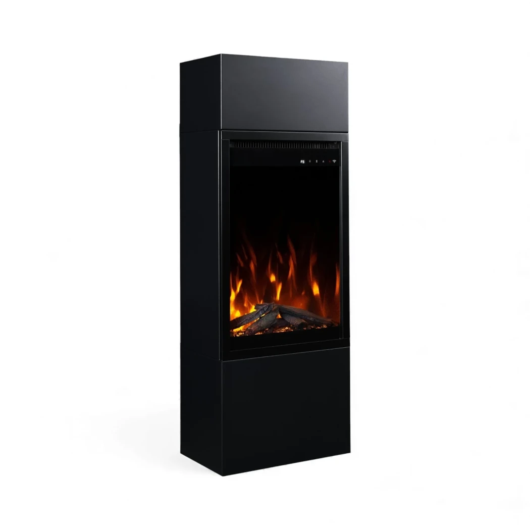 Milos 40 Vrijstaande Elektrische Haard | Realistische Vlammen & 1,5 kW Warmteafgifte afbeelding 1