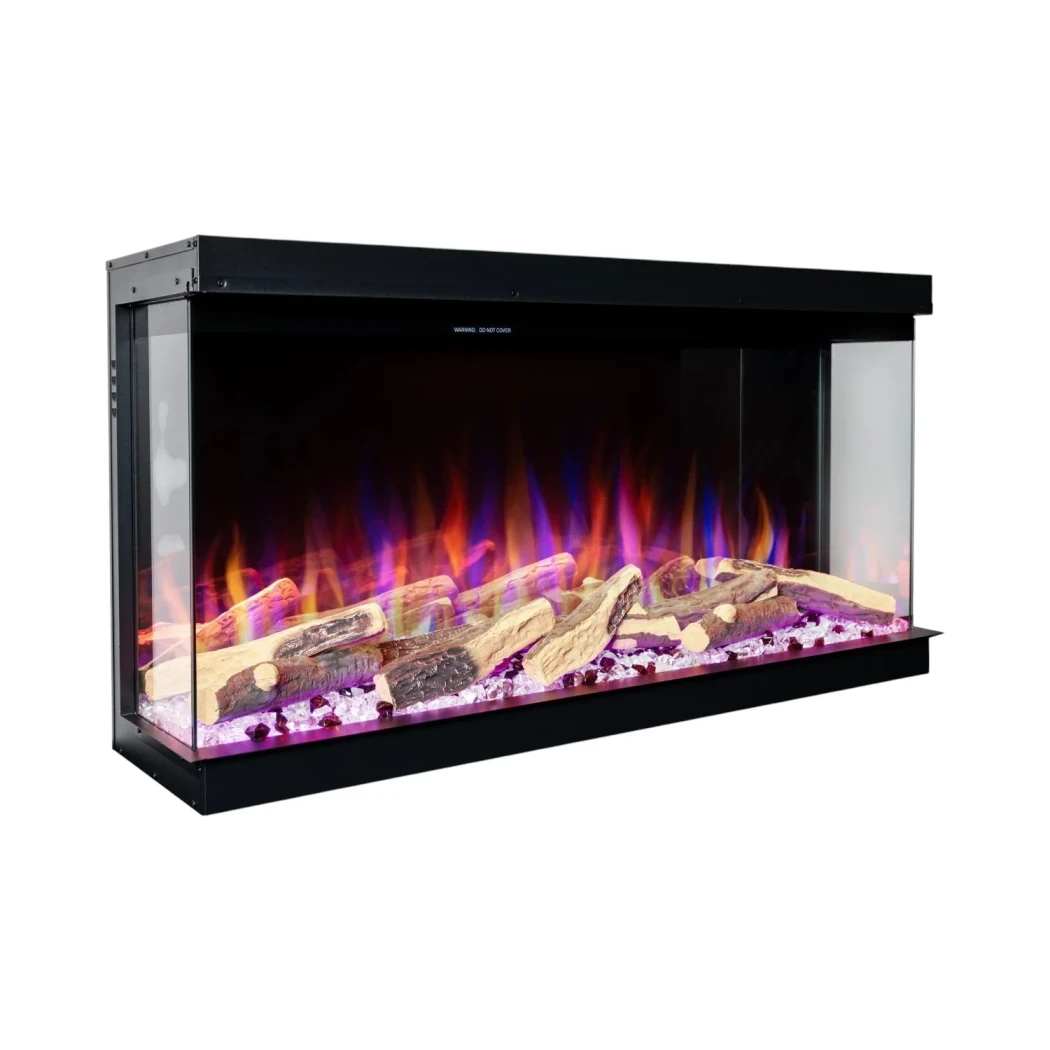 Aflamo Superb 40 Elektrische Haard - 3-zijdig Inbouw, LED Vlam, 5 Kleuren, 1,5 kW Warmteafgifte afbeelding 1
