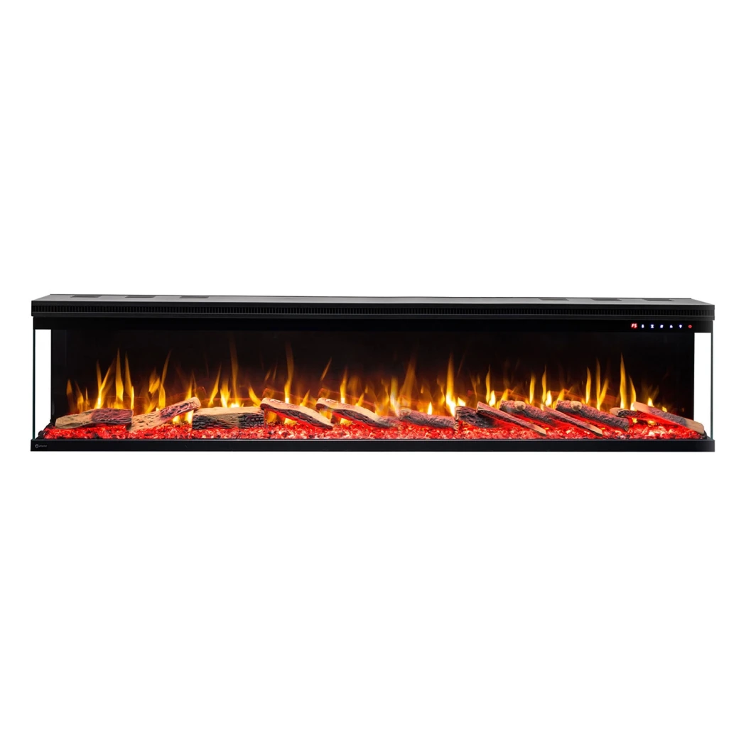 Aflamo Unique 183 cm Elektrische Haard - Wandgemonteerd of Ingebouwd, LED Vlam, 6 Kleuren, 1.5 kW Warmteafgifte afbeelding