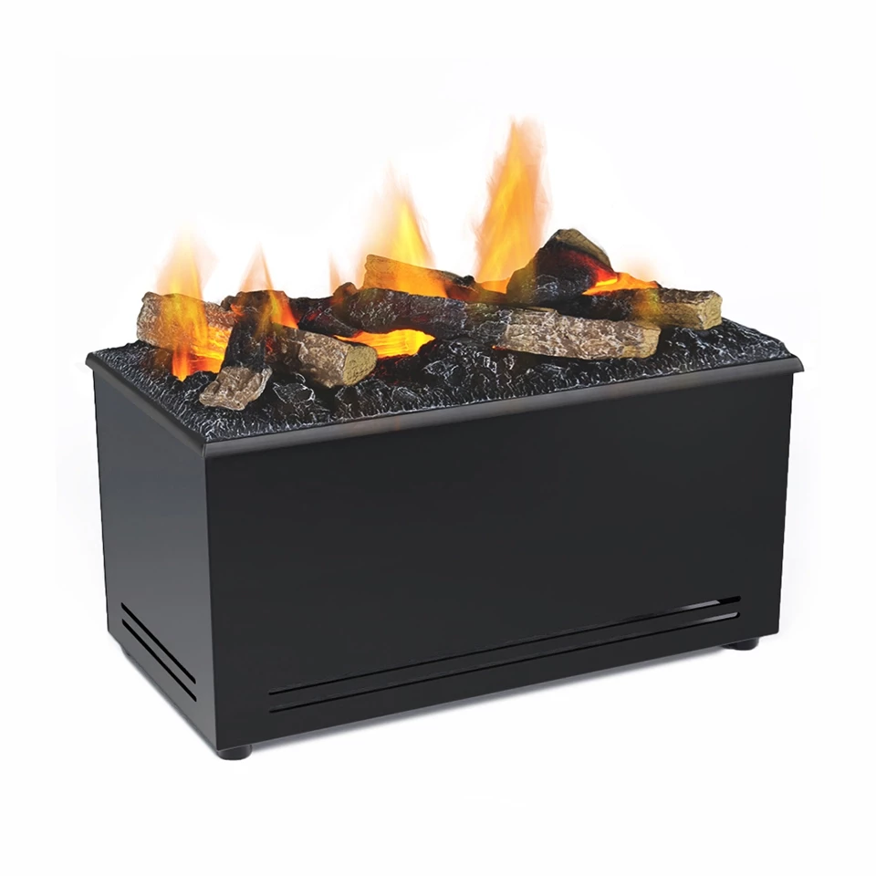 AquaFire Base 40 Houtblokken - Vrijstaande Opti-Myst Inzethaard met Decoratief Hout - ScandiFlames Electric Opti-Myst Waterdamp Open Haard