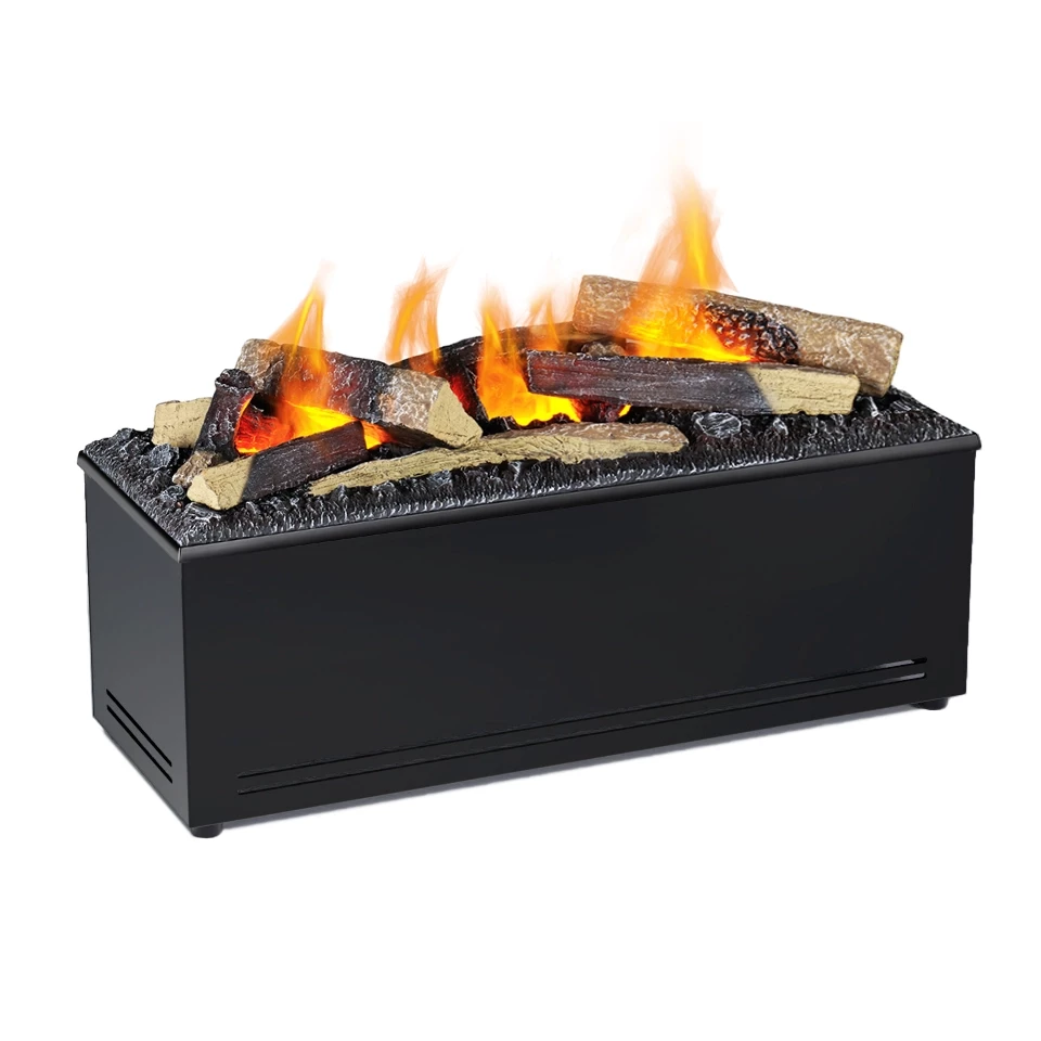 AquaFire Basis 60 Houtblokken - Vrijstaande Opti-Myst Inzethaard met Decoratief Hout - ScandiFlames Elektrische Opti-Myst Waterdamp Open Haard