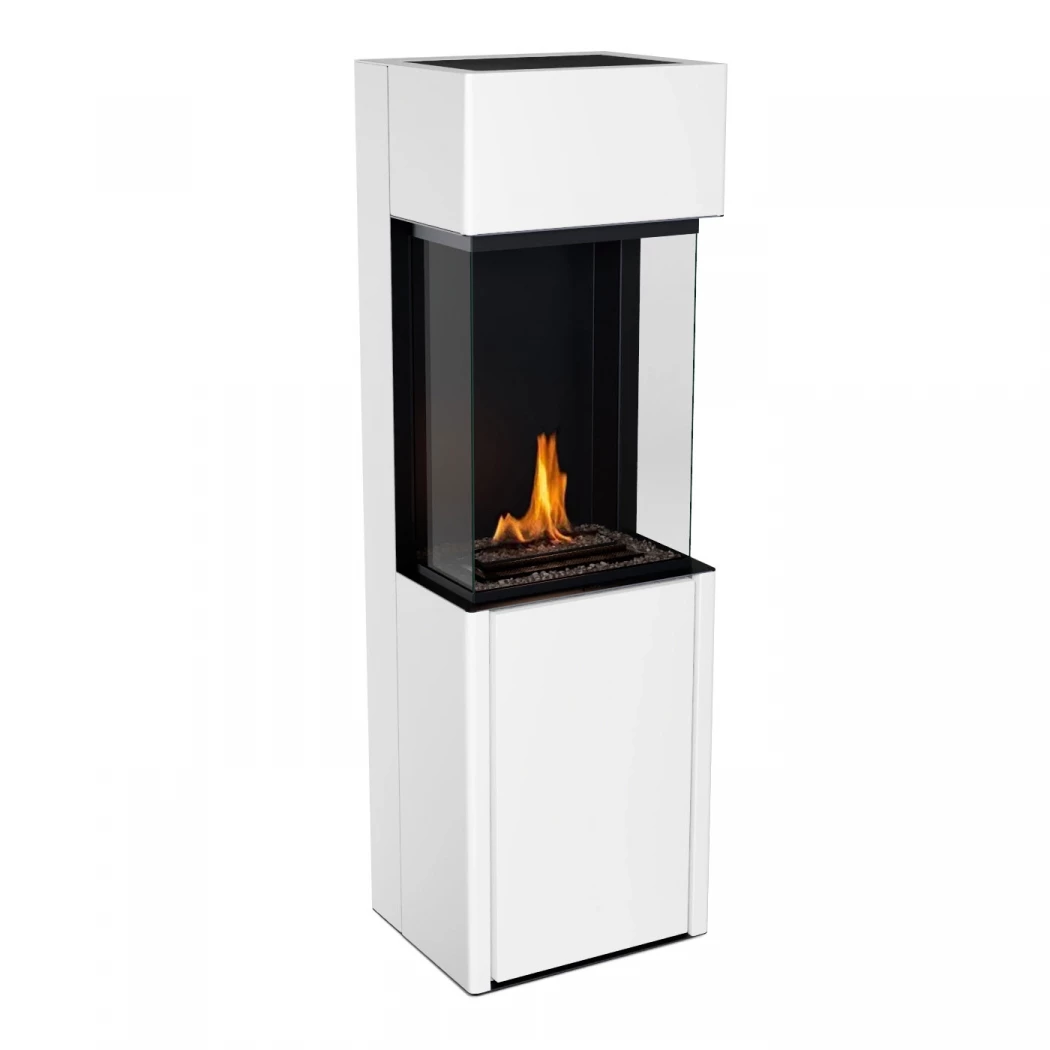 Arcticon Wit Planika Fires | Bioethanolhaard-shop.nl | Vrijstaande bio-ethanol haard
