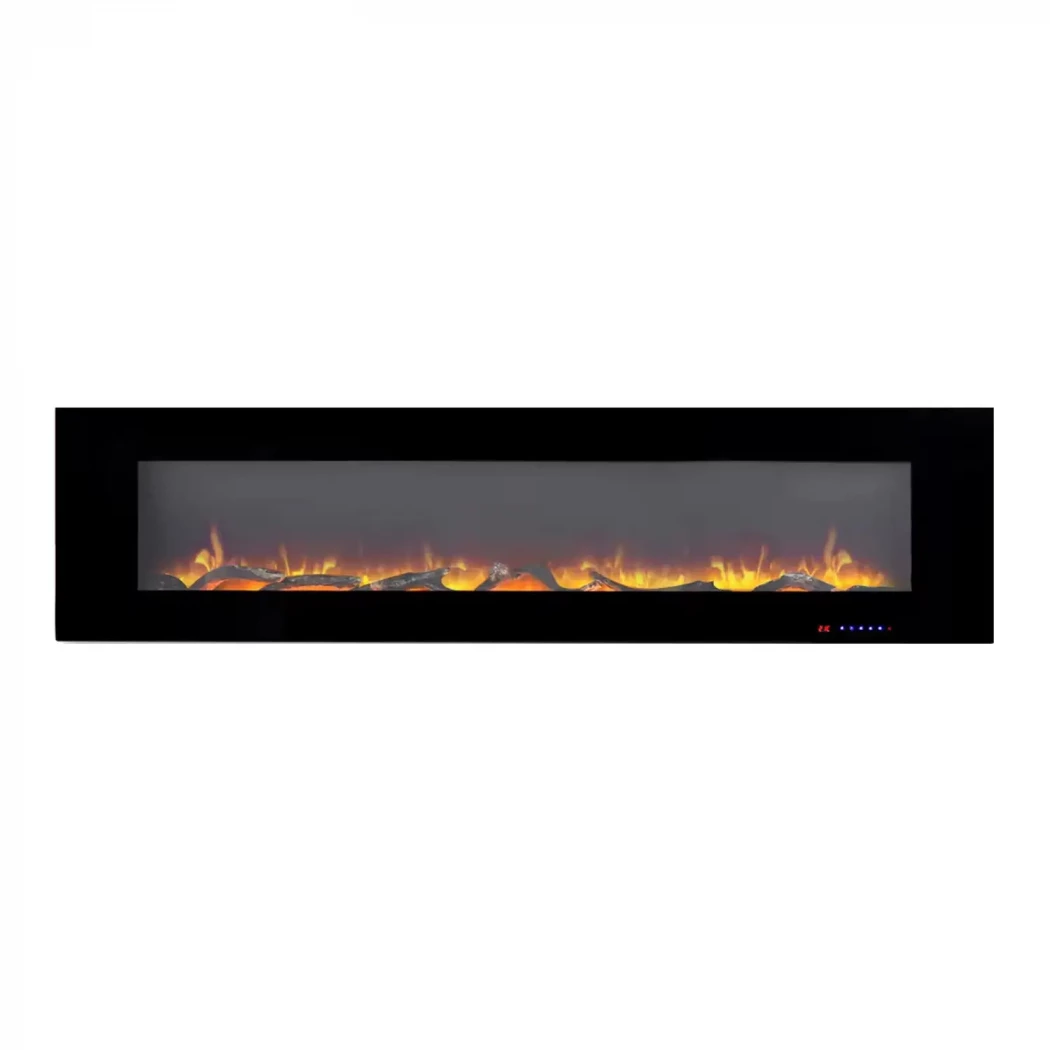 Azurite 182cm - elektrische haard wandhaard ScandiFlames Electric  | Bioethanolhaard-shop.nl | Muur-gemonteerde elektrische haard