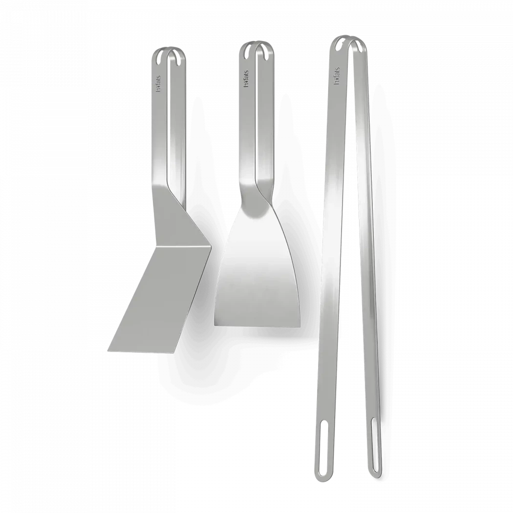 BBQ Gereedschapset (3 stuks) Höfats  | Bioethanolhaard-shop.nl | Accessoires voor buiten koken
