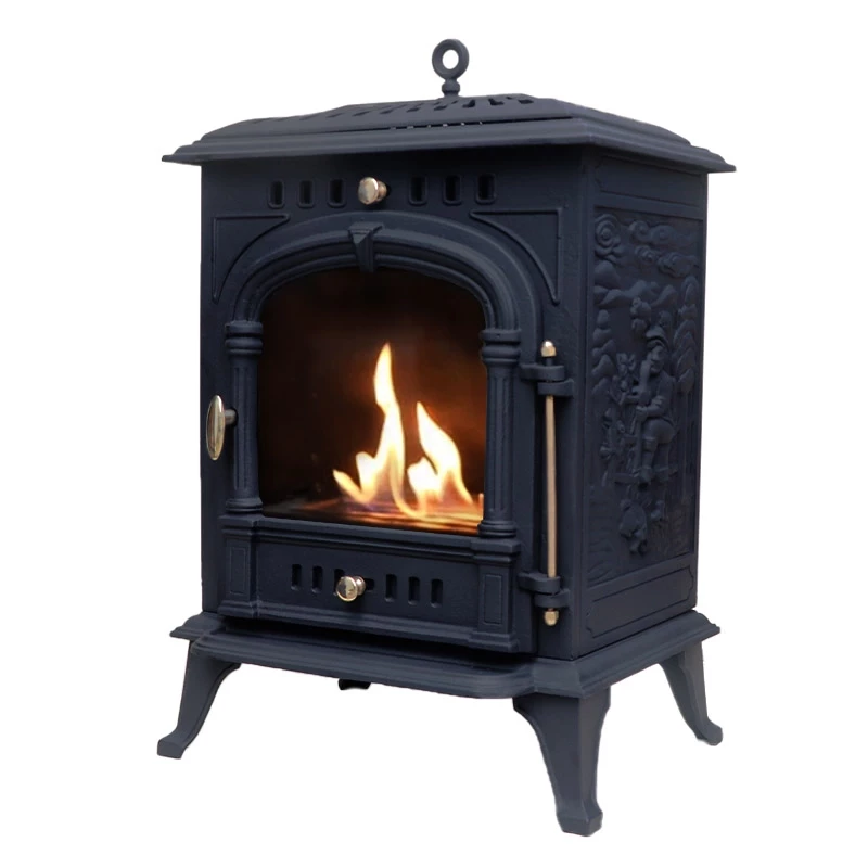 ScandiFlames Bergen Bioethanolhaard | Stijlvol Gietijzeren Design