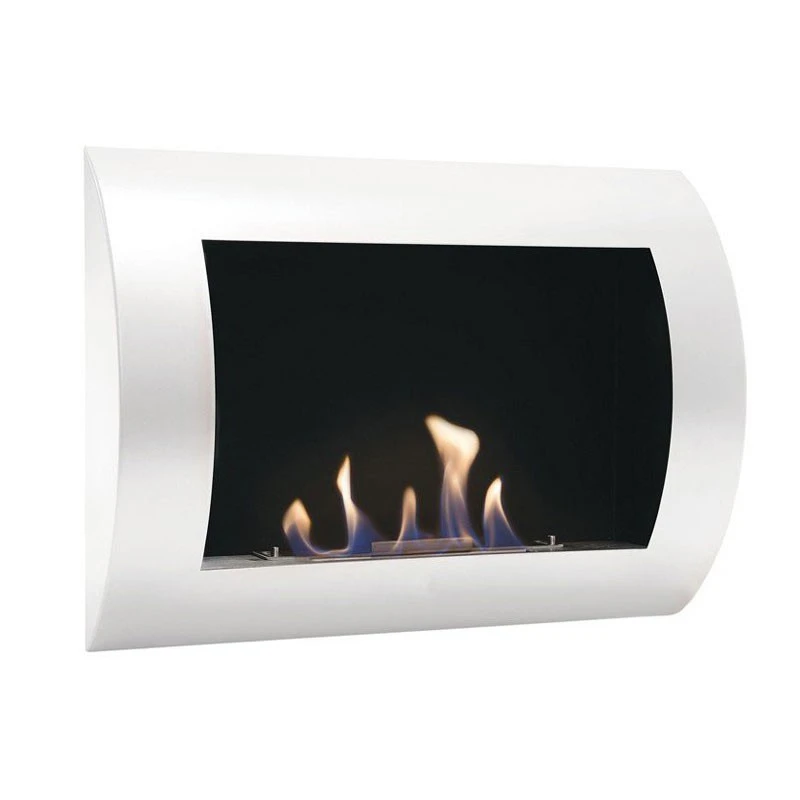 Ocean - Goedkope witte bio-ethanol haard ScandiFlames  | Bioethanolhaard-shop.nl | Hangende bio-ethanol haard