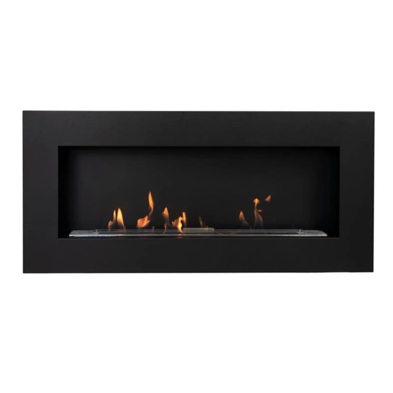 Murus 1200 - Black | ScandiFlames | Hangende bio-ethanol haard | Zwart afbeelding 1