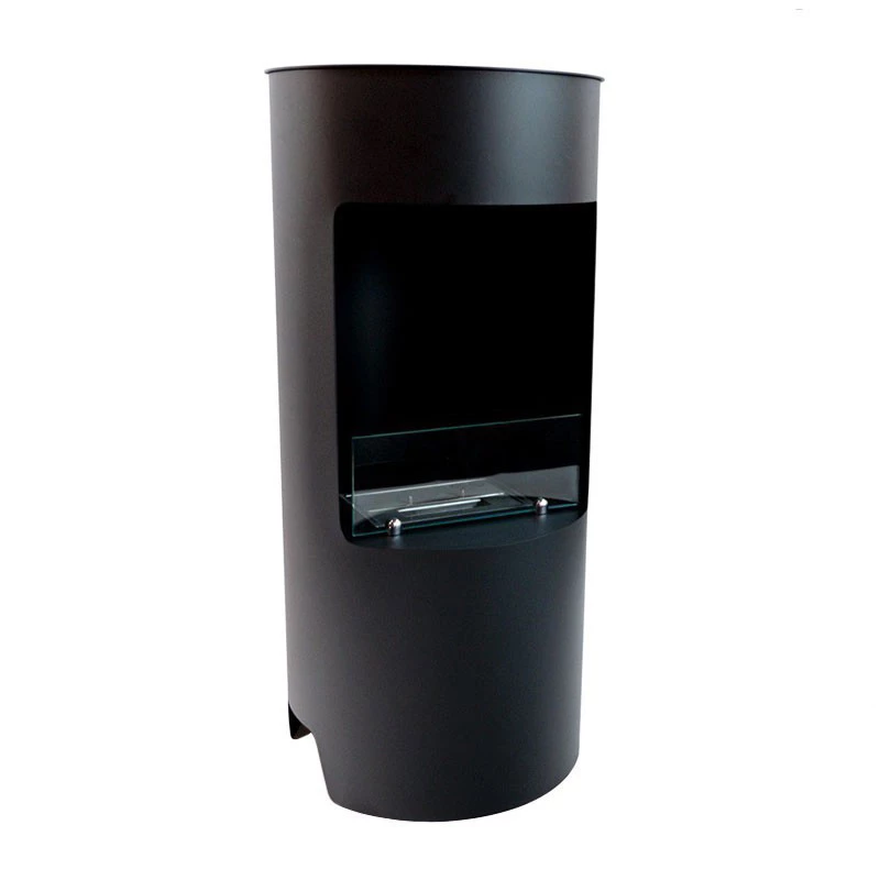 Montgomery Zwart - Open Bio-ethanol houtkachel ScandiFlames | Bioethanolhaard-shop.nl | Bio-ethanol kachel
