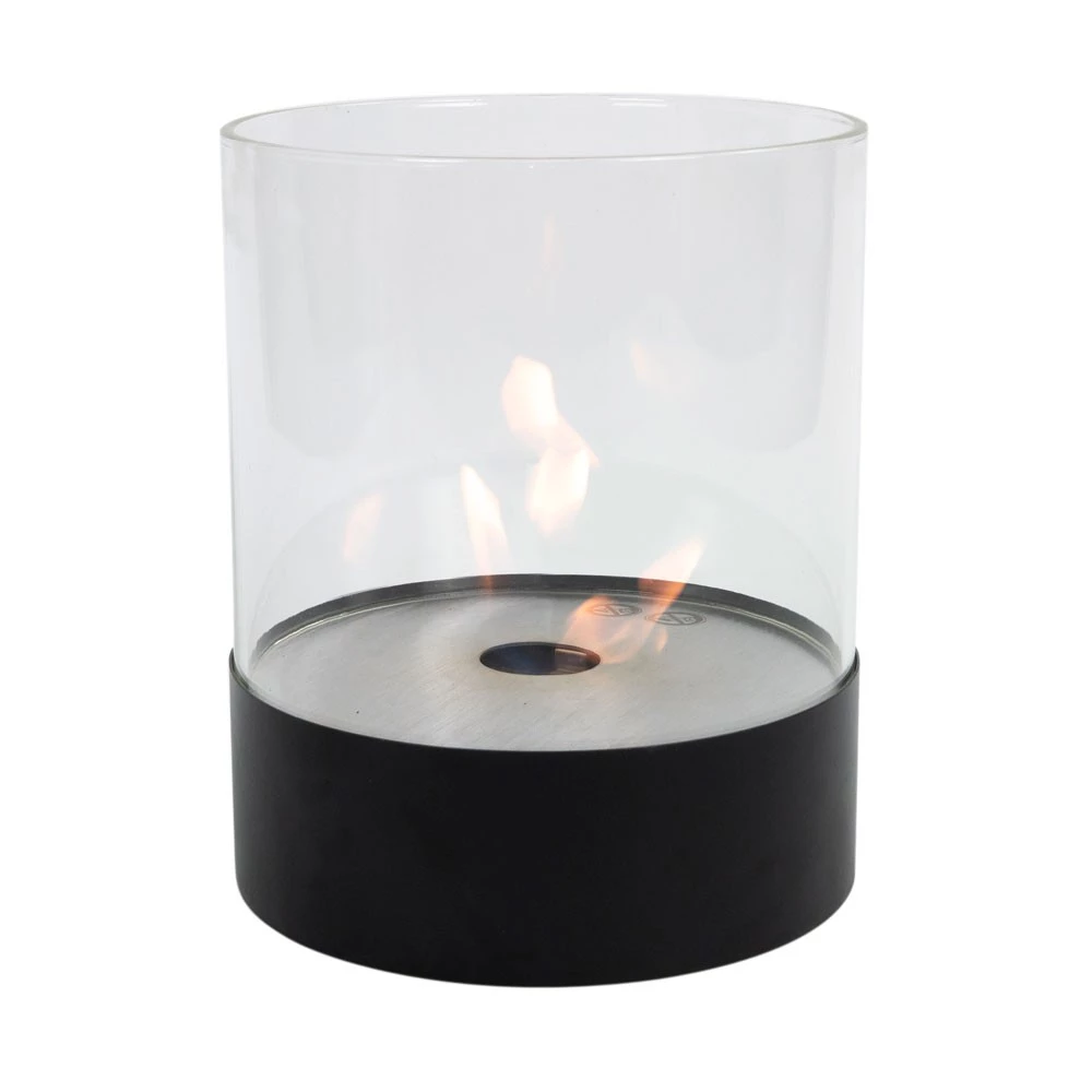 Southwark Black - Ronde Bio-ethanol Tafelhaard ScandiFlames | Bioethanolhaard-shop.nl | Bio-ethanol tafelhaard