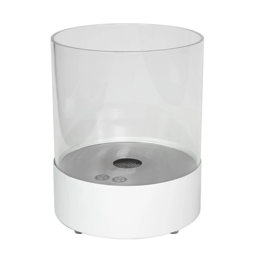 Southwark Wit - Ronde Bio-ethanol Tafelhaard ScandiFlames | Bioethanolhaard-shop.nl | Bio-ethanol tafelhaard