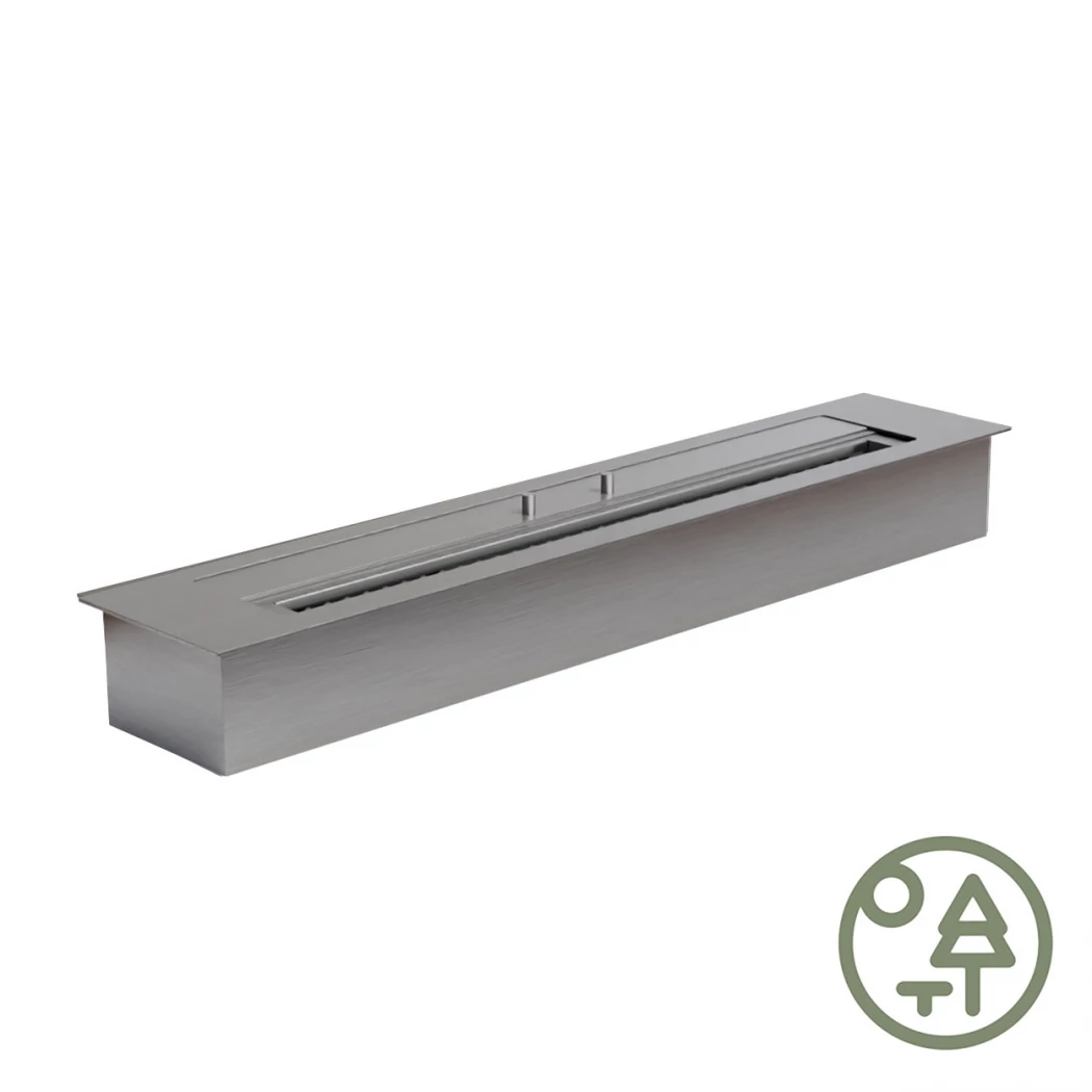 Buiten Superior 3,5 liter brander - 60 cm | ScandiFlames | Handmatige bio-ethanol brander | Staal afbeelding 1