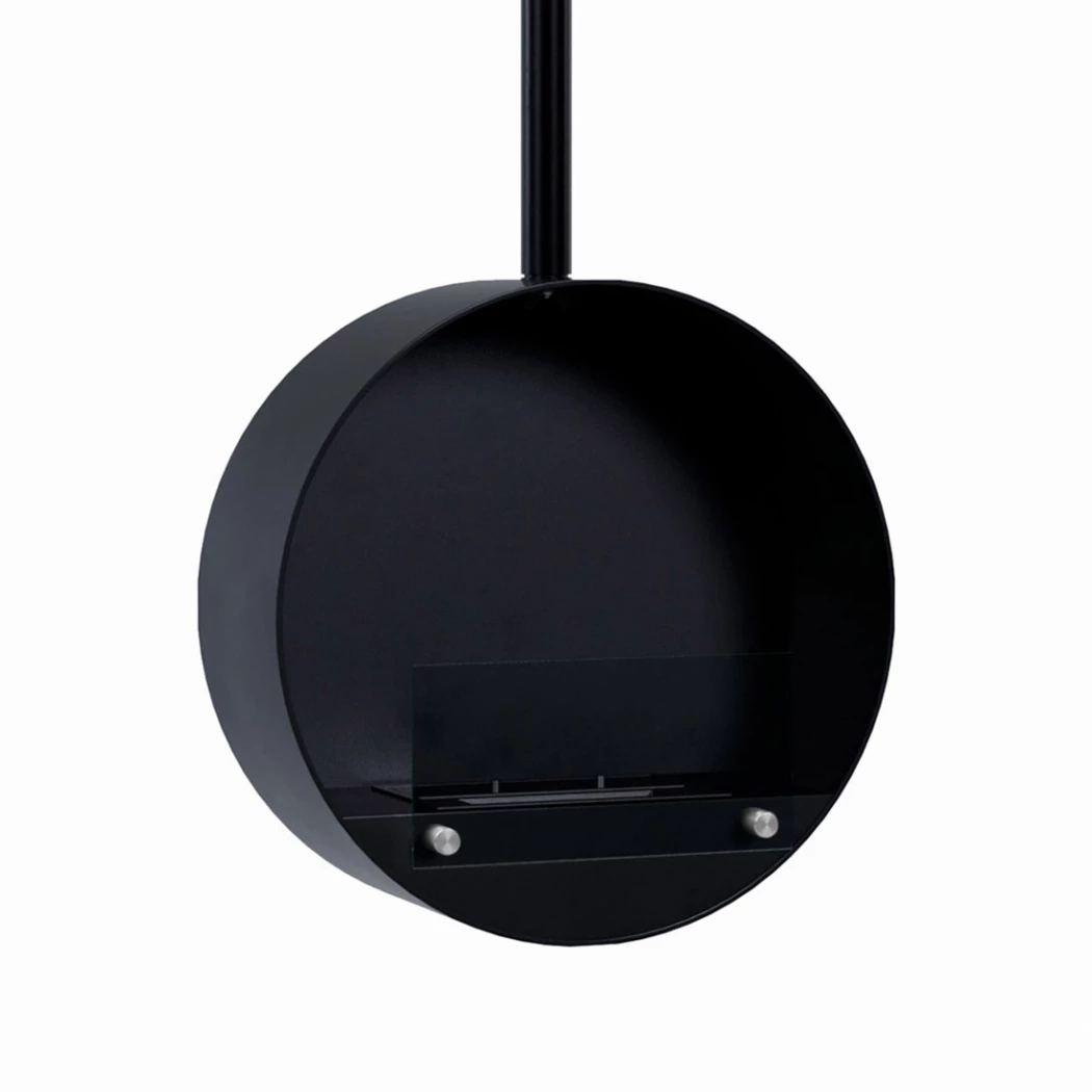 Ottawa Black - 50 cm ScandiFlames  | Bioethanolhaard-shop.nl | Plafond bio-ethanol haard