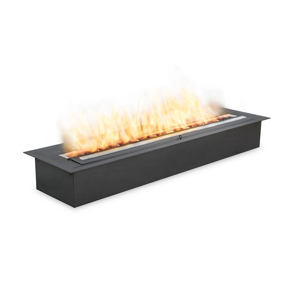 XL900 bio-ethanol brander - 96,1 cm | EcoSmart Fire | Handmatige bio-ethanol brander | Zwart , Roestvast staal afbeelding 1