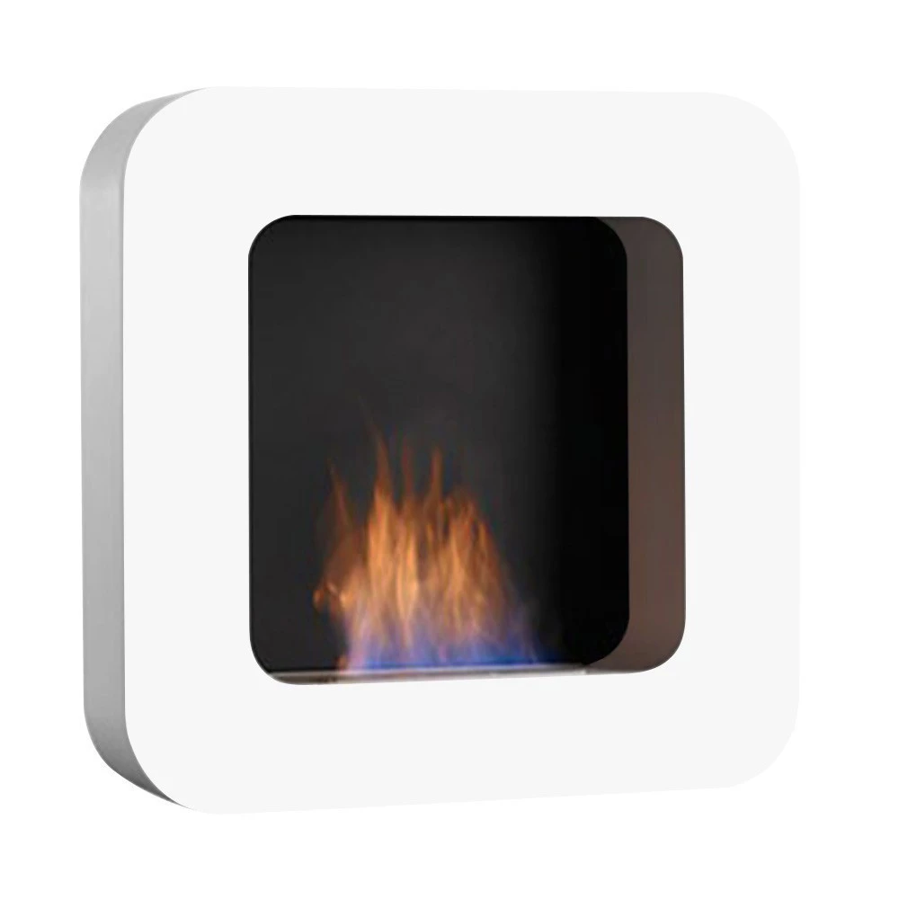 Safretti Curva BL - Wit Safretti | Bioethanolhaard-shop.nl | Hangende bio-ethanol haard