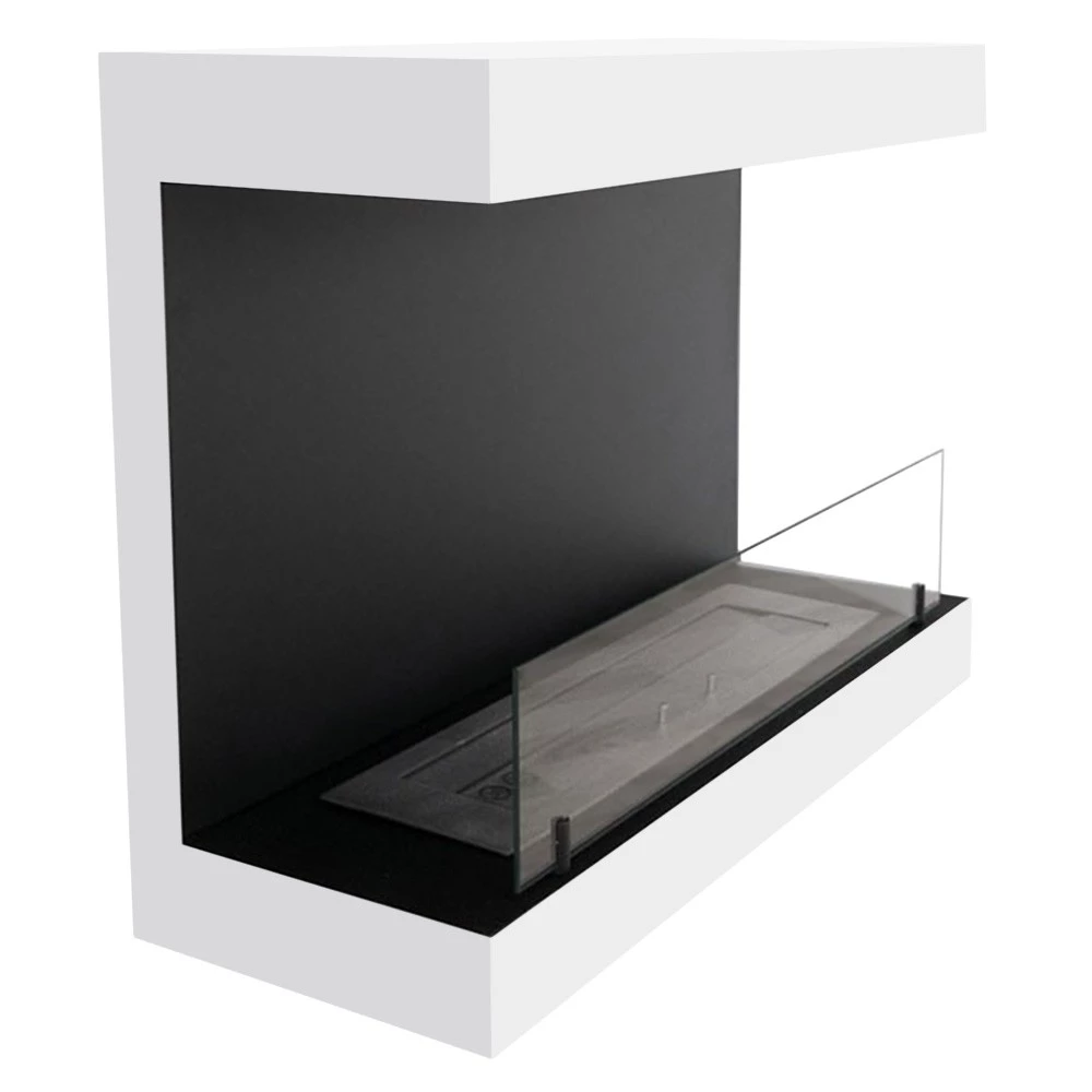 Dakota - Drie-zijdige bio-ethanol haard 80 cm ScandiFlames  | Bioethanolhaard-shop.nl | Hangende bio-ethanol haard
