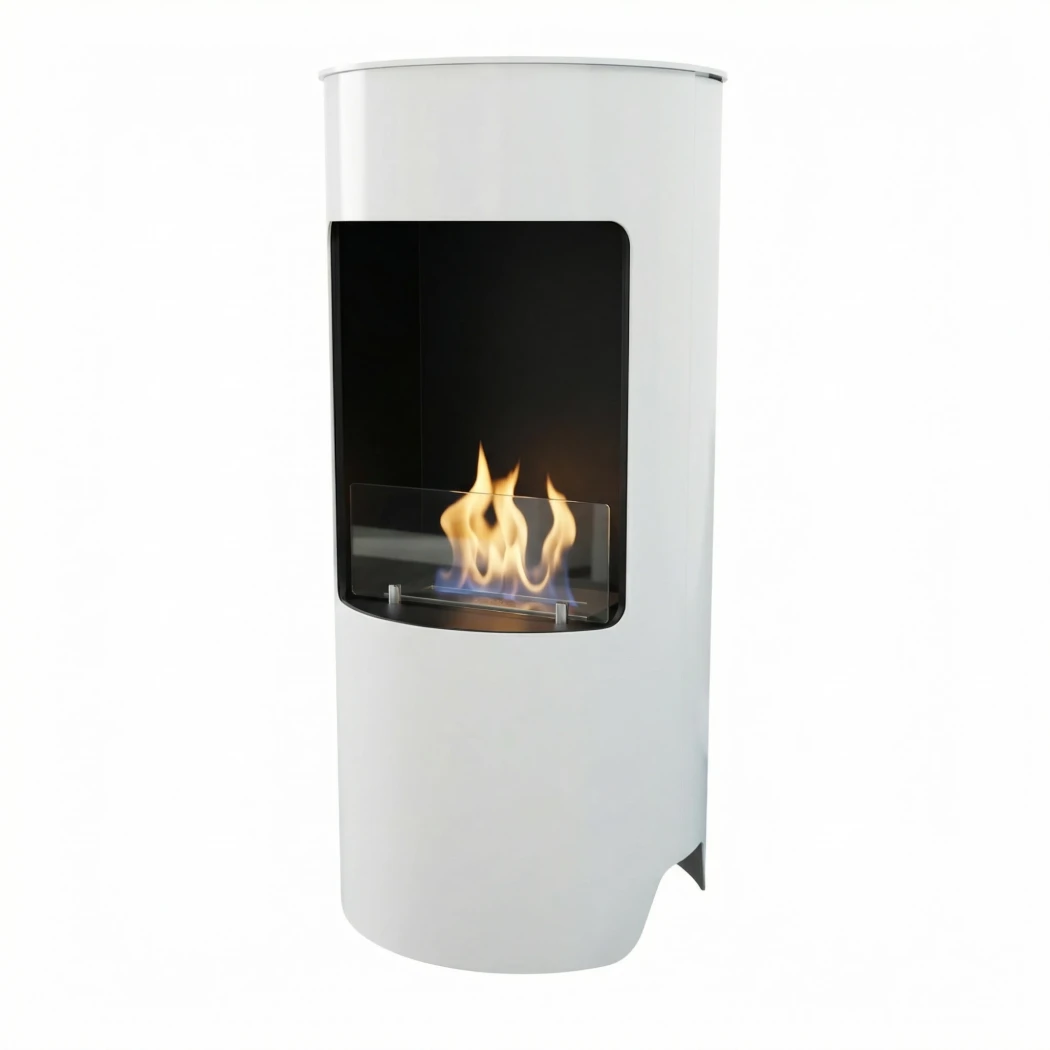 Montgomery Wit - Open Bio-ethanol houtkachel | ScandiFlames | Bio-ethanol kachel | Wit afbeelding 1