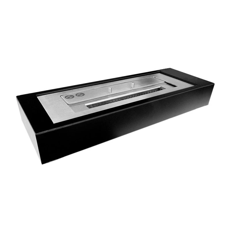 Bio-ethanol Brandervoet - 57,4 cm | ScandiFlames | Inzet voor bestaande open haard | Staal , Zwart afbeelding 1