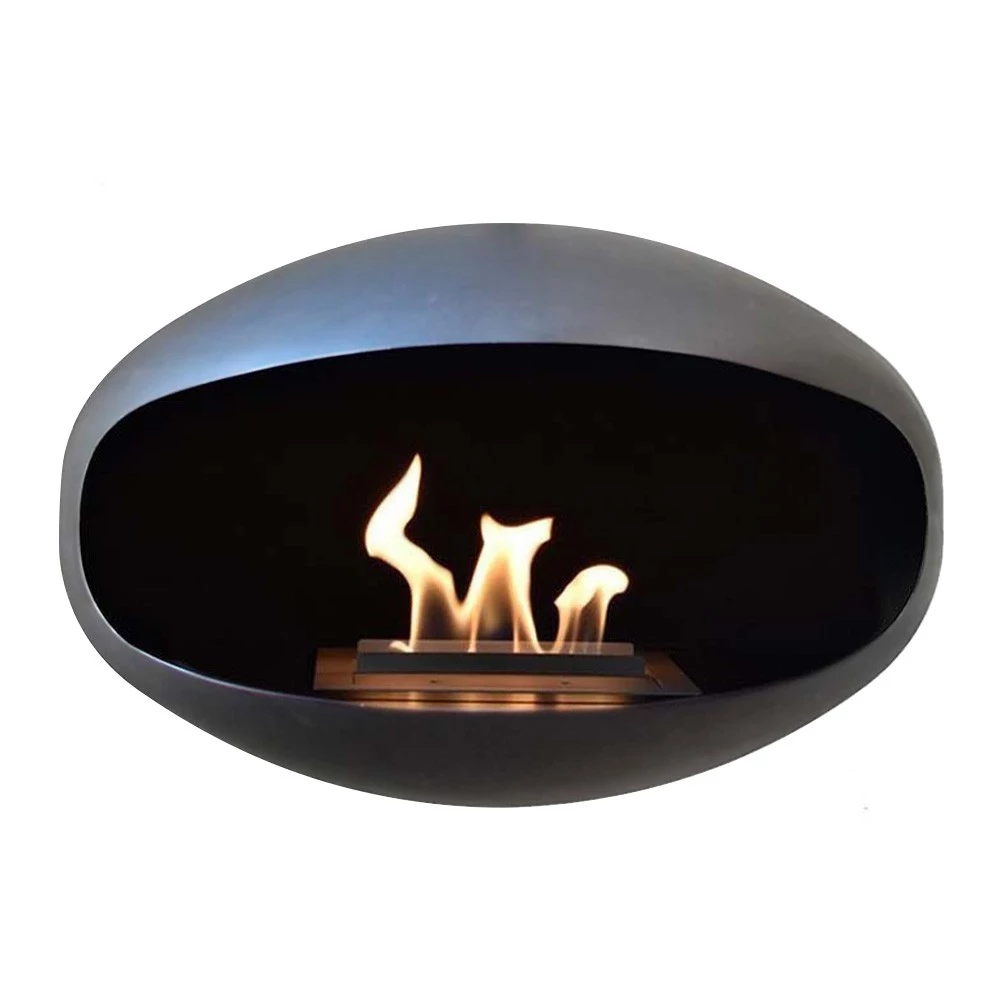 Cocoon Shell | Zwart | Cocoon Fires | Bioethanol haard | zwarte haard op bioethanol