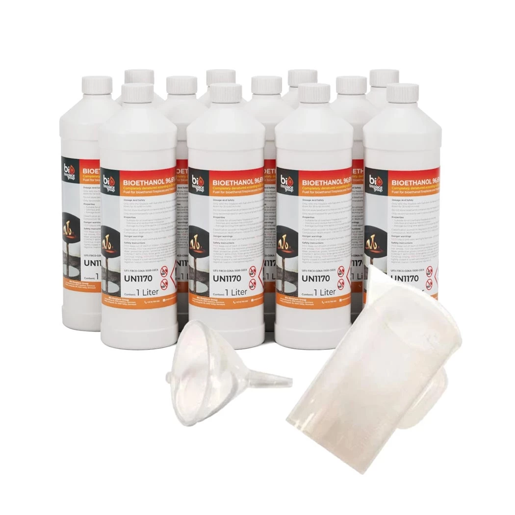Startkit - 12L Bio-ethanol + bijvul setu | Bioethanolhaard-shop.nl |