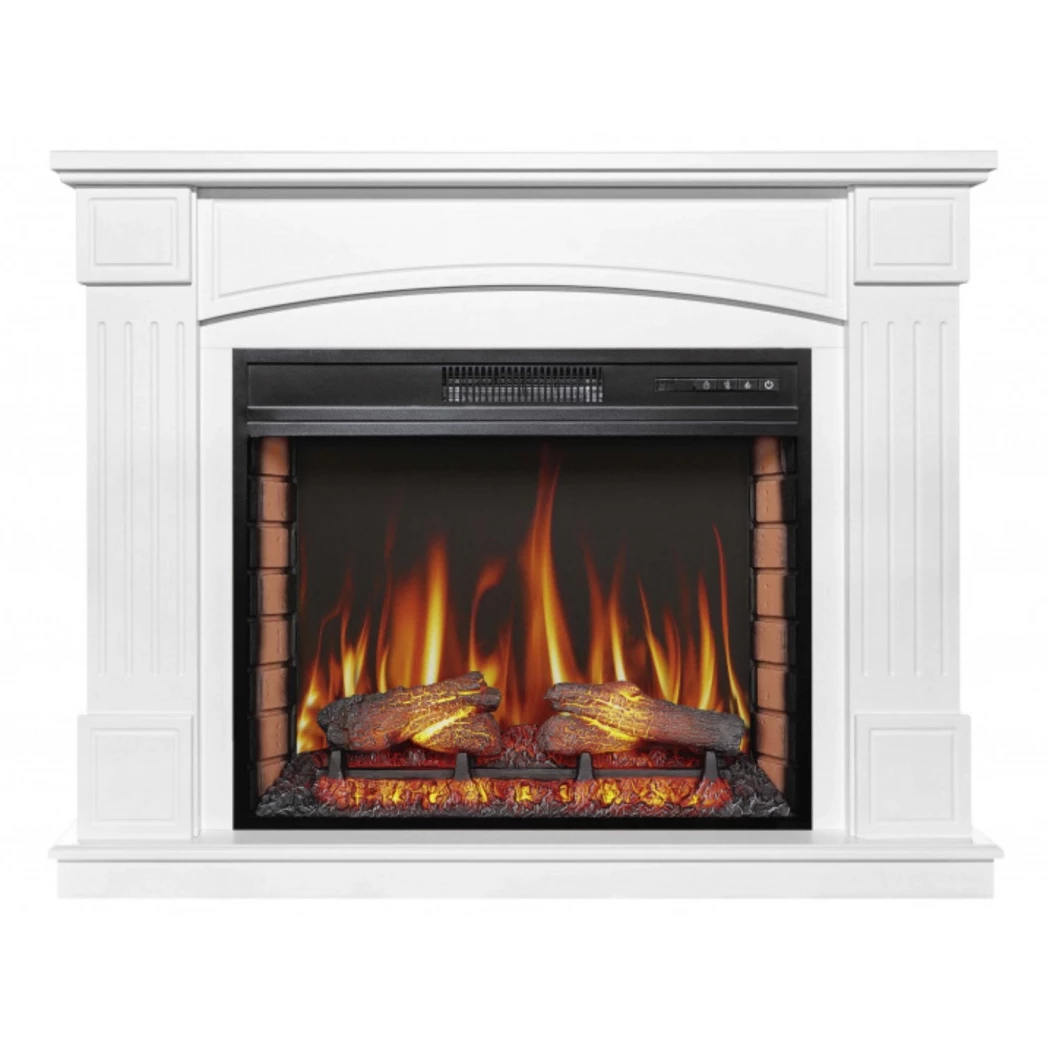 Boston ArtiLED 28 - Wit ArtiFlame | Bioethanolhaard-shop.nl | Vrijstaande elektrische haard
