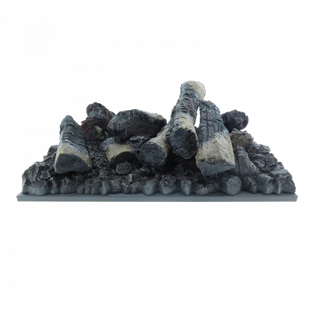 Cassette 500 Decoratie - Houtblokken decoratieset  | Bioethanolhaard-shop.nl | Opti-myst haardaccessoires