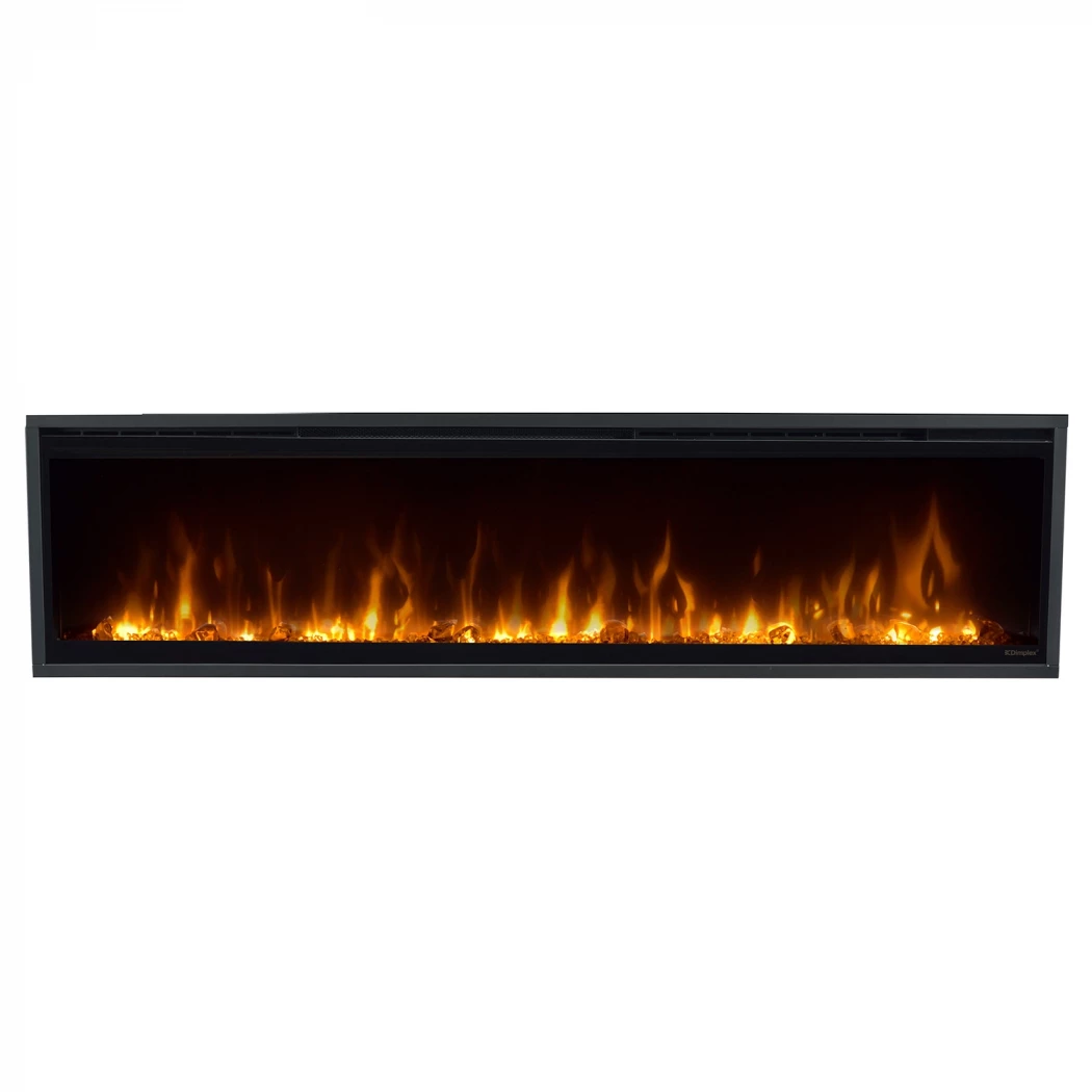Ignite XL 60" - 156 cm Ingebouwde open haard Dimplex  | Bioethanolhaard-shop.nl | 1-zijdige inbouw elektrische haard