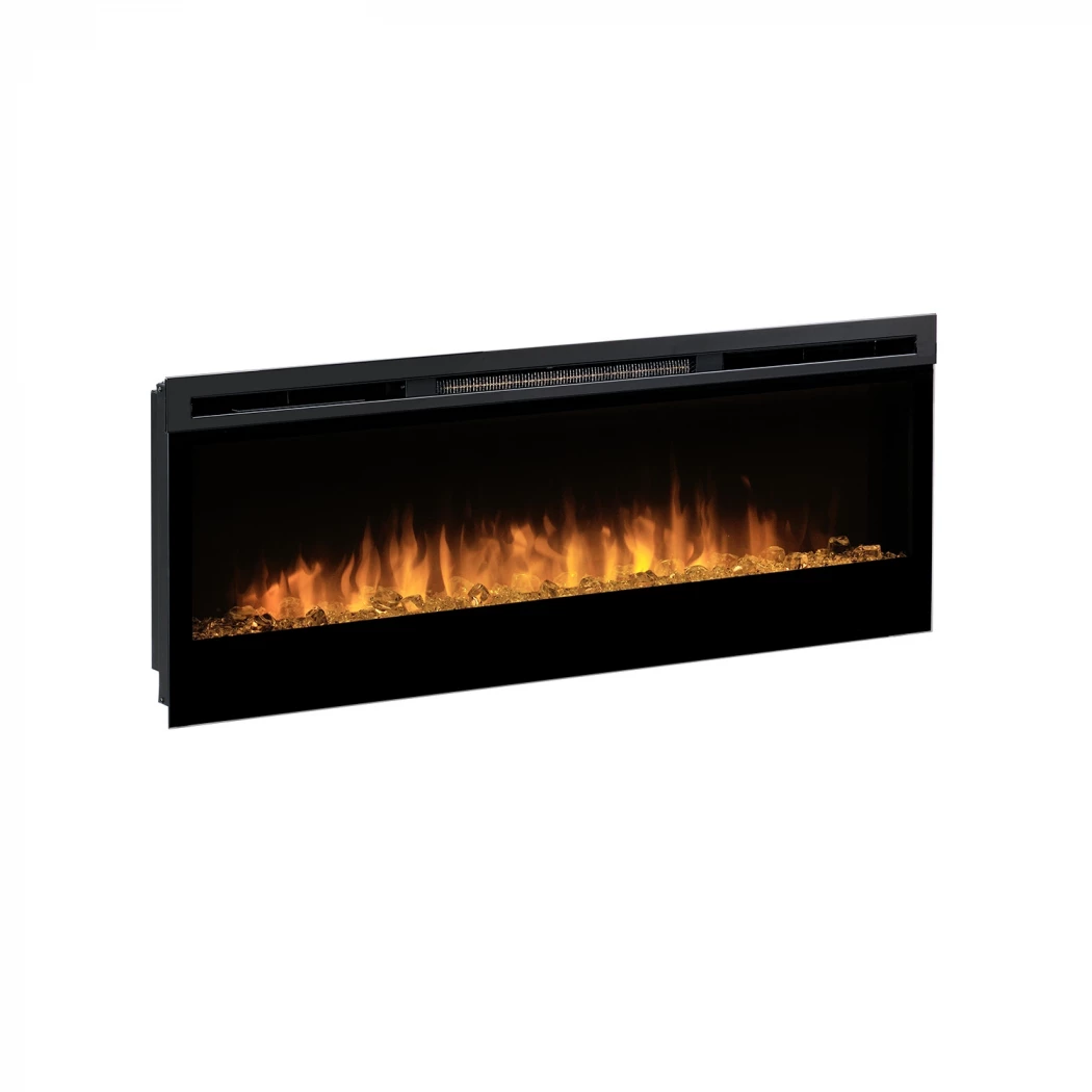 Prism 50" - Optiflame elektrische haard | Dimplex | Muur-gemonteerde elektrische haard , 1-zijdige inbouw elektrische haard | Zwart afbeelding 1