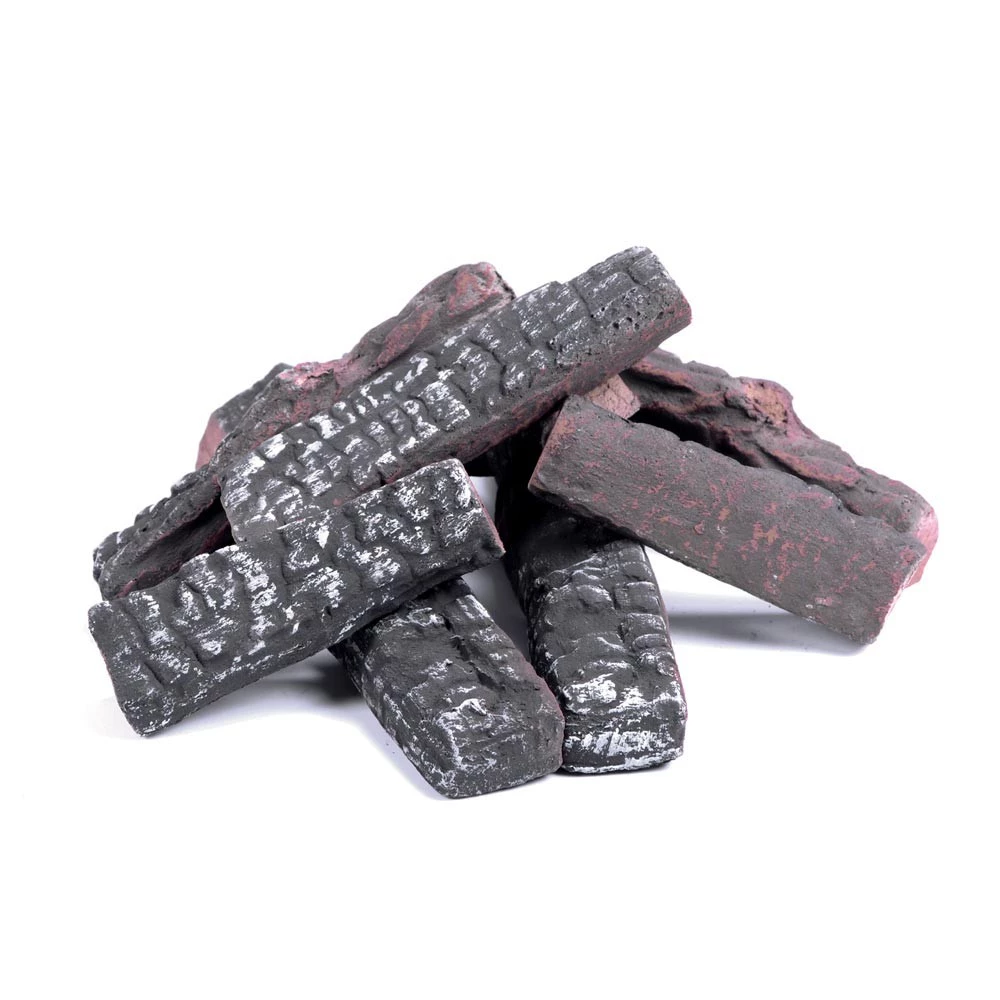 Keramisch hout - acht stuks | | Accessoires voor een bio-ethanol haard | Hout afbeelding 1